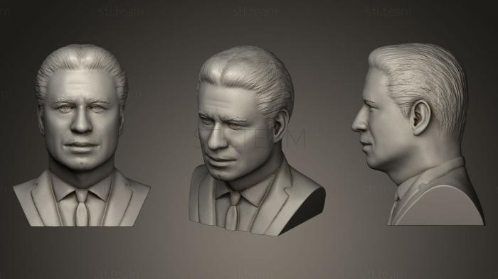 3D модель Джон Траволта (STL)